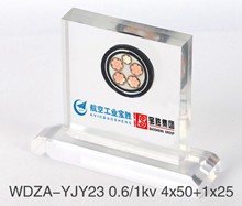 宝胜低烟无卤电缆WDZA-YJY23 0.6/1kv 4x50+1x25